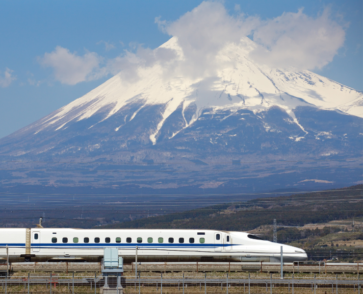Shinkansen Mt Fuji